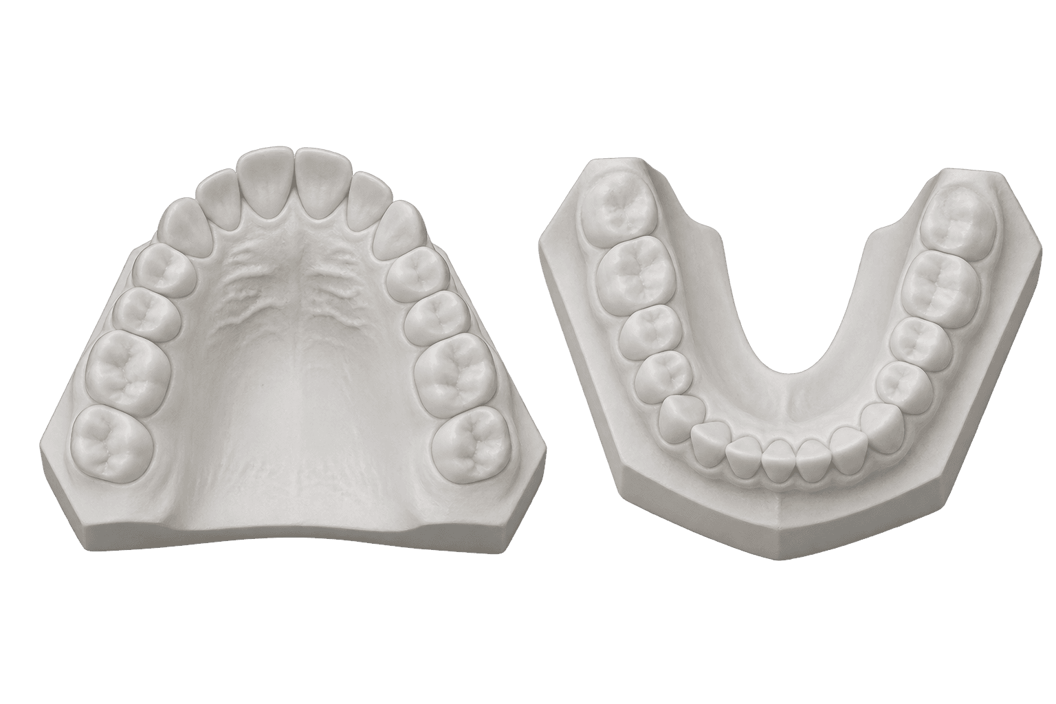 Orthodontic study models
